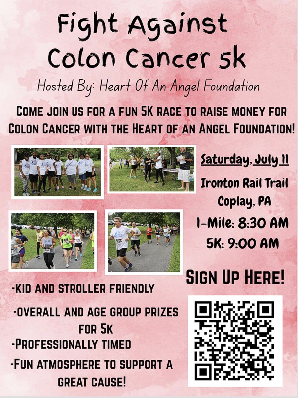 Coplay Fight Against Colon Cancer 5k Run