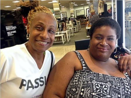 Delores Chalmers and her daughter Tauheedah Pearson